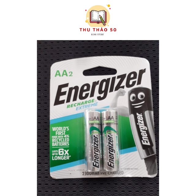 Pin sạc aa energizer 2000 / 2300 mah