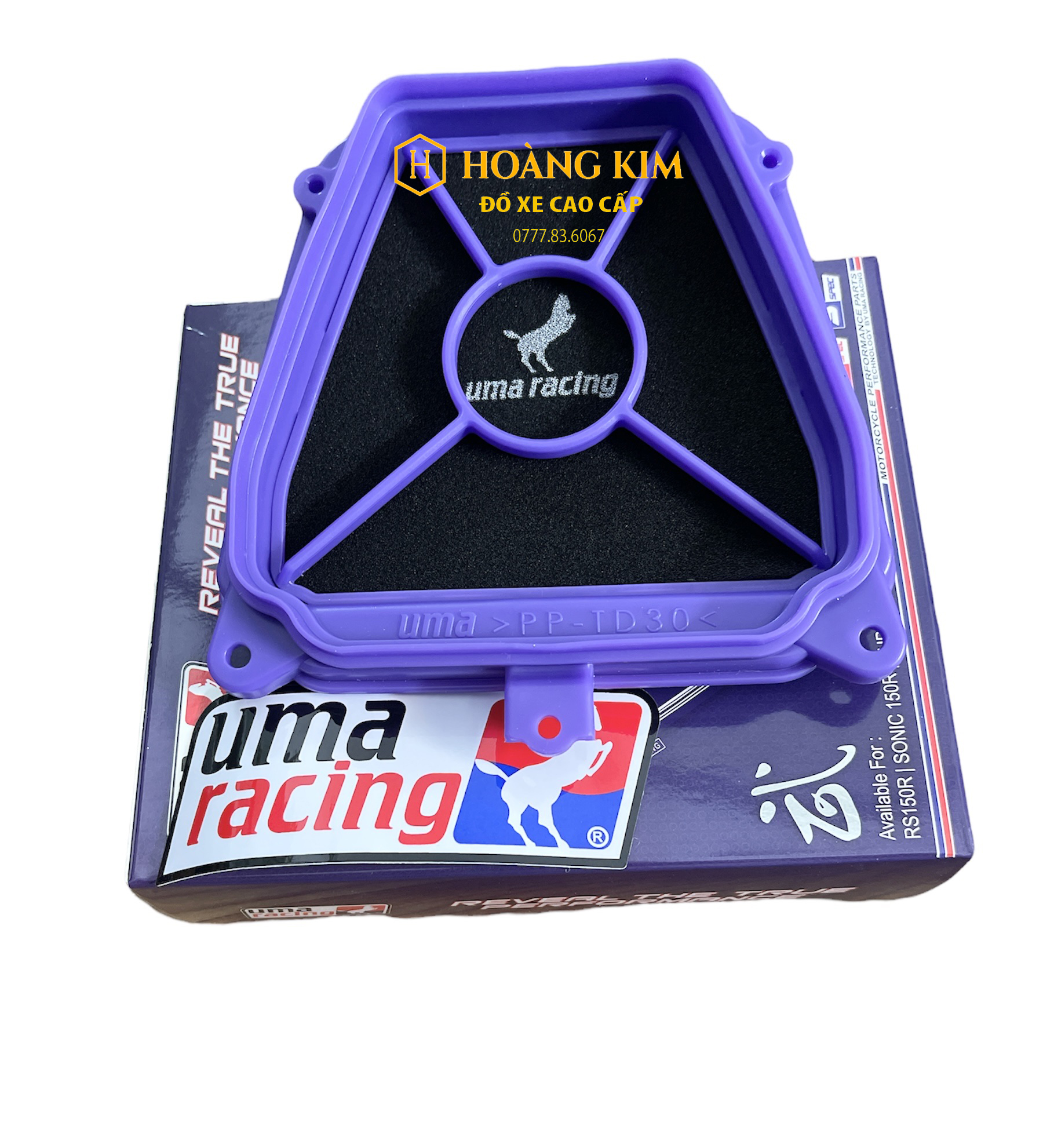 Lọc gió uma racing cho xe winner, winner x, sonic