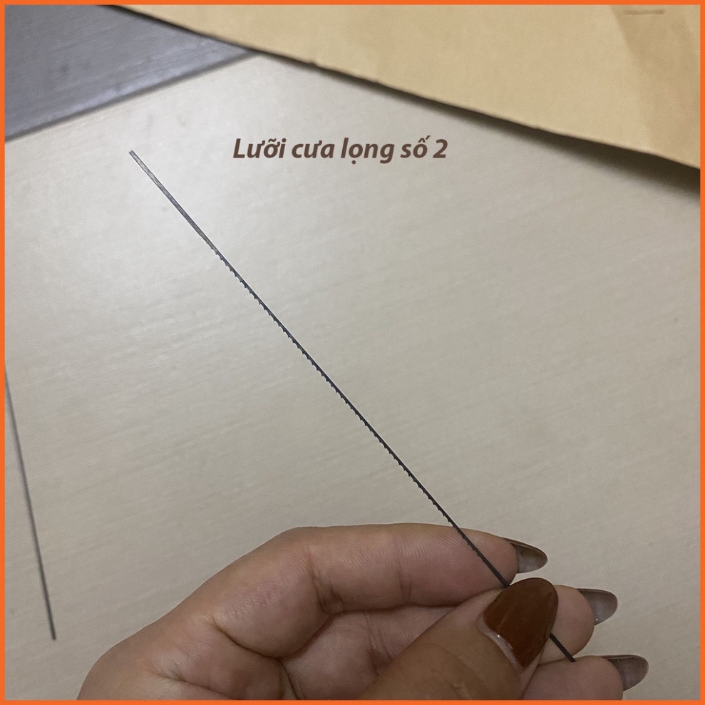 Lưỡi cưa lọng chỉ cầm tay mini dài 13cm size số 2, 4, 5