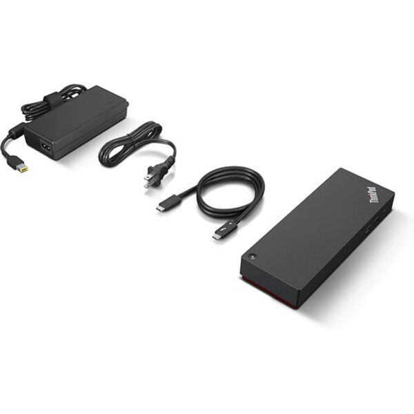Bộ chuyển đổi Lenovo ThinkPad Universal Thunderbolt 4 Smart Dock (40B00135US) hỗ trợ 4K 5K 8K, truyền dữ liệu 40Gb/s (0401)