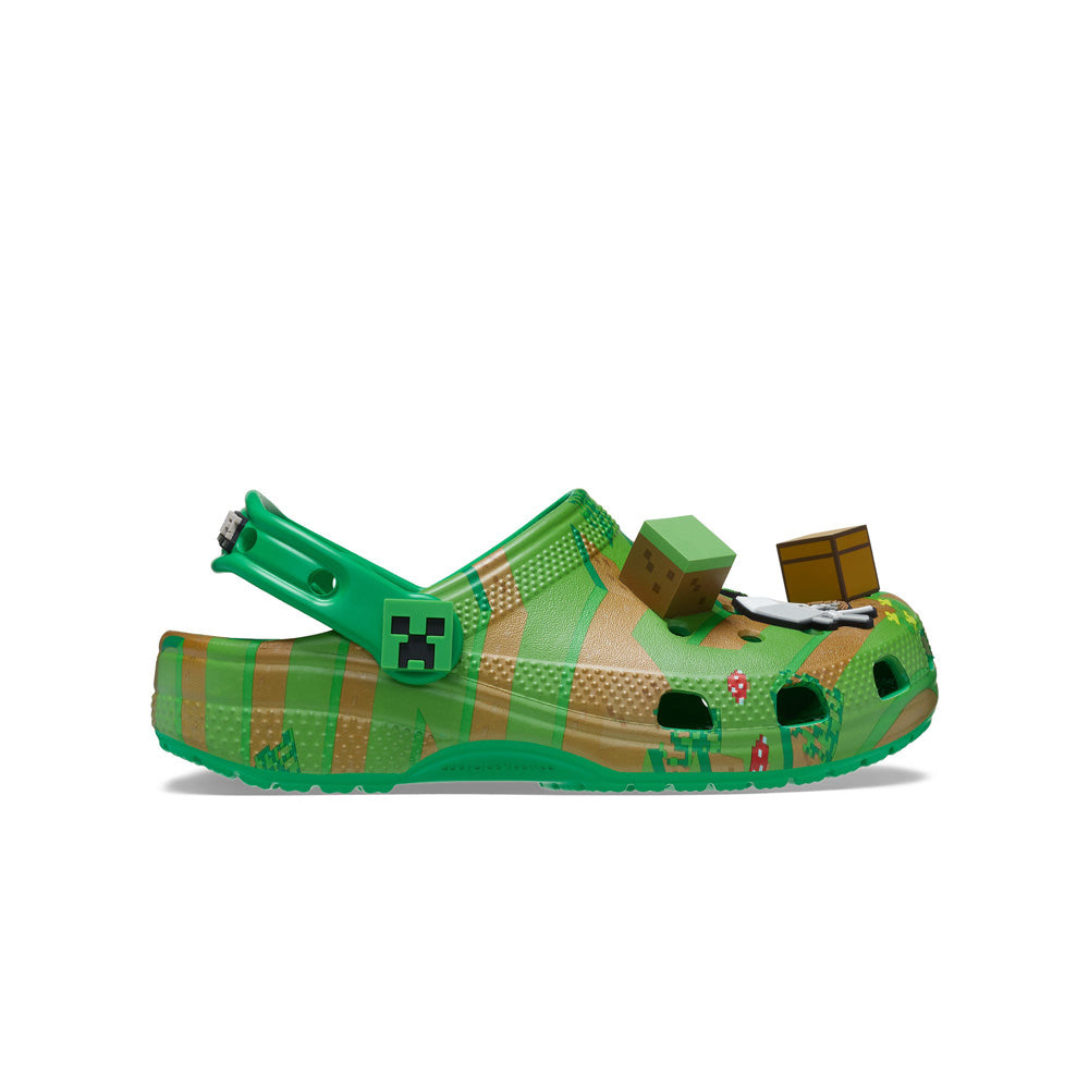 Giày Clog Trẻ Em Crocs Elevated Minecraft Classic - Multi