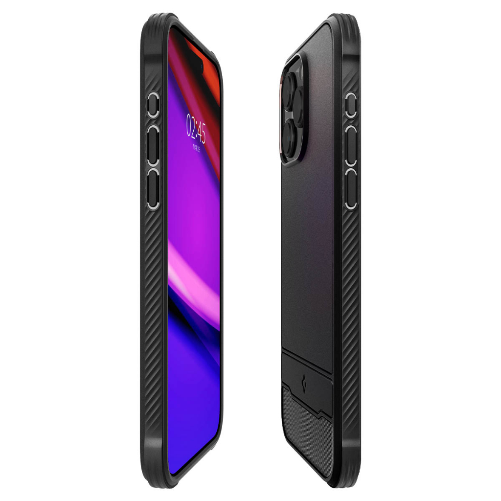 Ốp lưng cho iPhone 14 Pro Max/15 Pro/ 15 Pro Max Spigen Rugged Armor (Magfit) - Hàng chính hãng