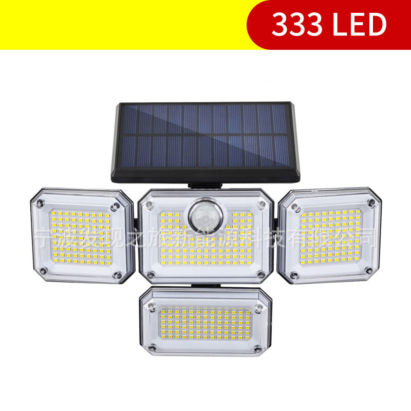 Solar light body sensor lamp garage road light outdoor garden light split solar wall light Solar lamp LED