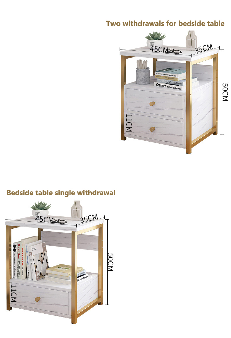 Bedside table Nordic wind ins online celebrity bedside table sub-bedroom multi-layer shelf small multi-functional cabinet simple