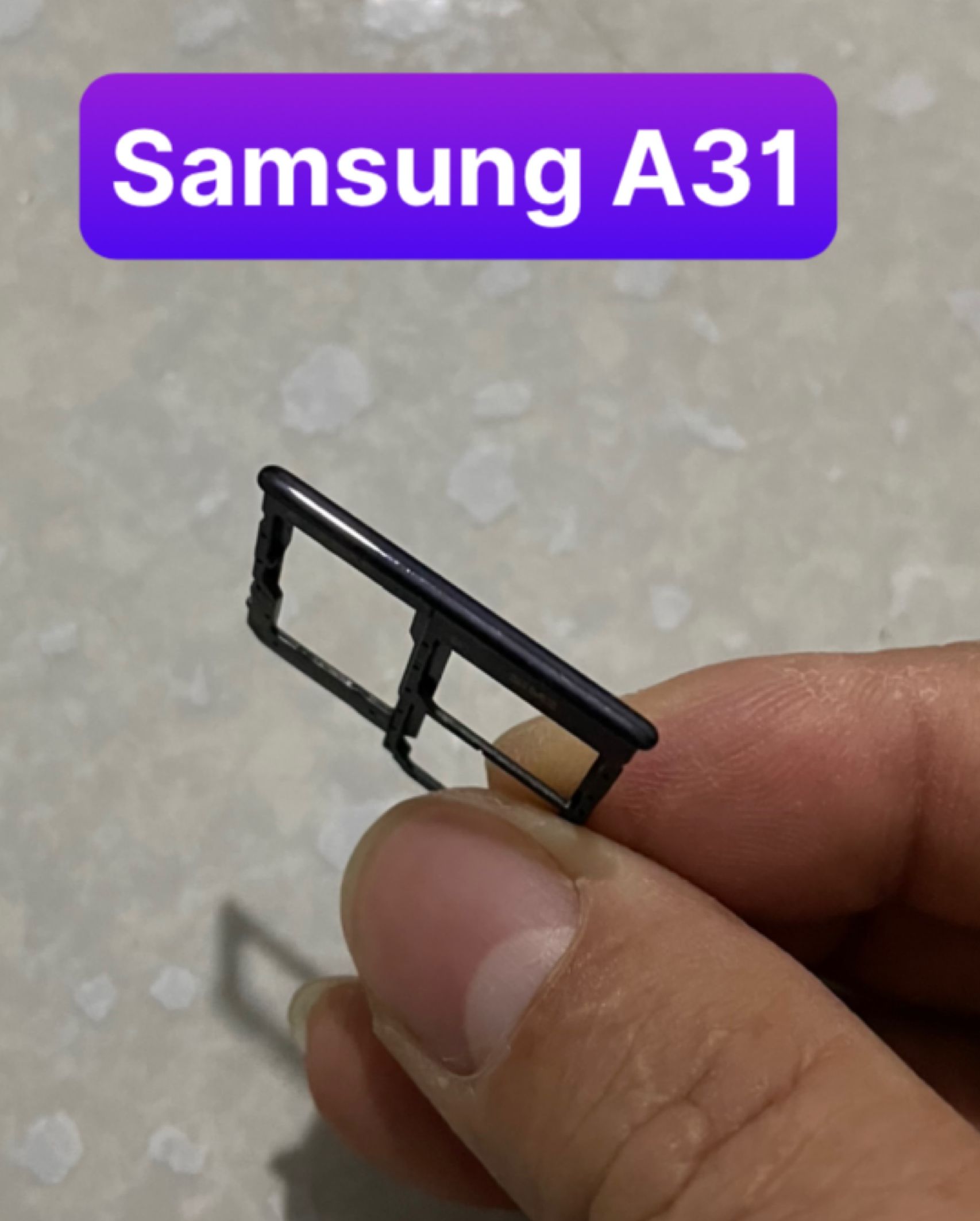 Khay sim samsumg A31