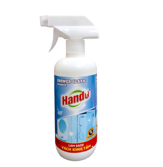 [HCM]dung dịch làm sạch vách kính tắm hando
