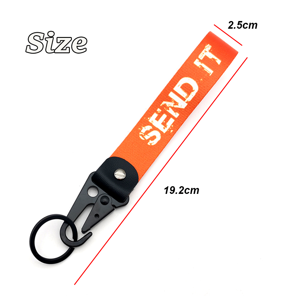 Toyota Key Lanyard TRD Style 21" JDM TRD Style Nylon Lanyard Keychain - For Toyota Corolla Supra Keys Jdm Lanyard - Foto 6