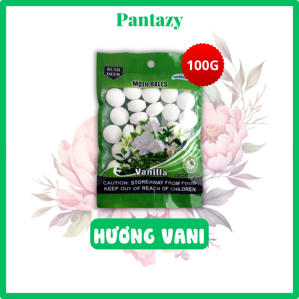 Long não khử mùi , hương thơm 100g (hương Hồng, Lavender, Chanh, Vani)