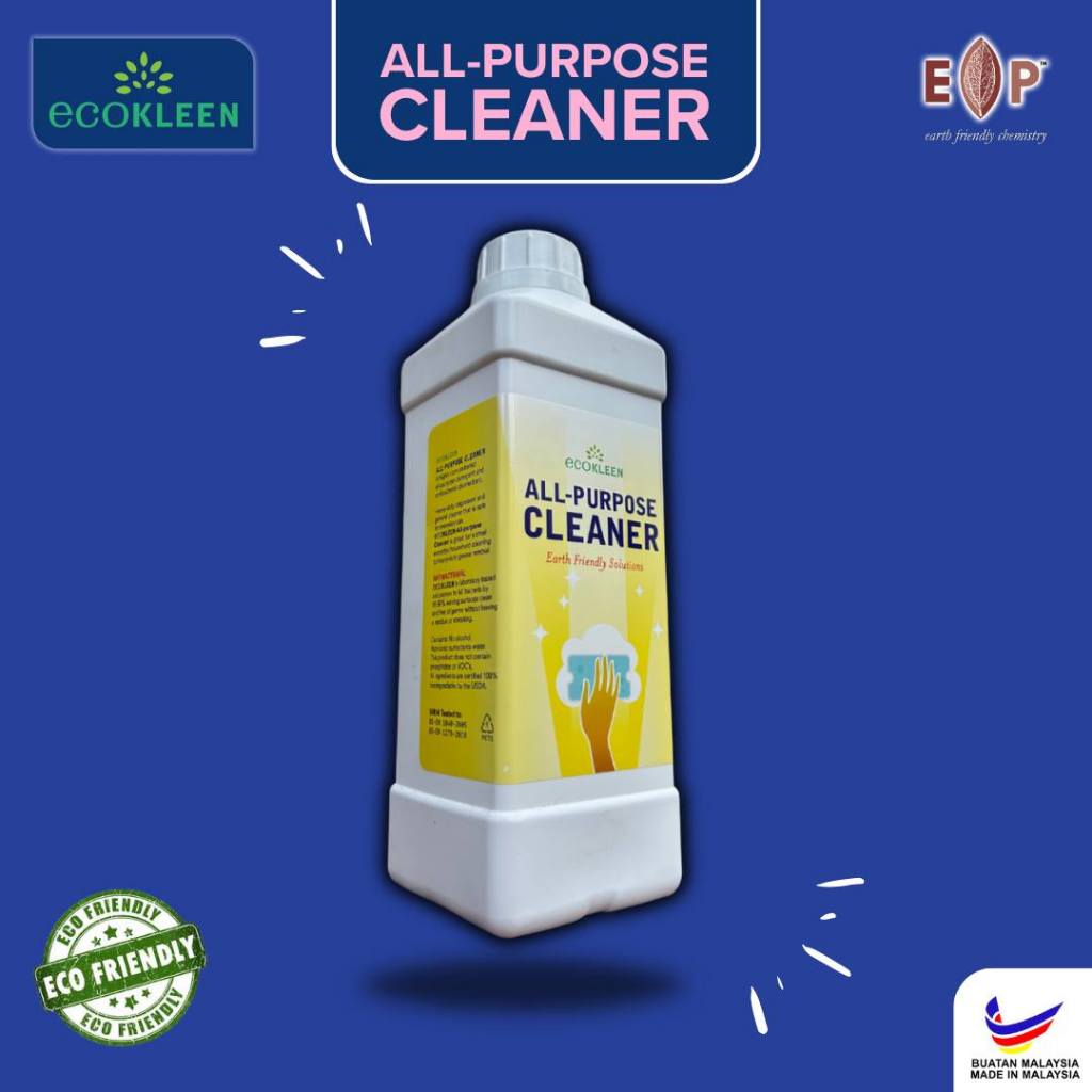 ECOKLEEN ALL-PURPOSE CLEANER / DEGREASER / ANTI BACTERIAL AGENT (1LITRE ...