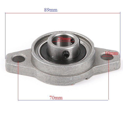Gối đỡ vòng bi dạng trục ngang fl004 – 20mm
