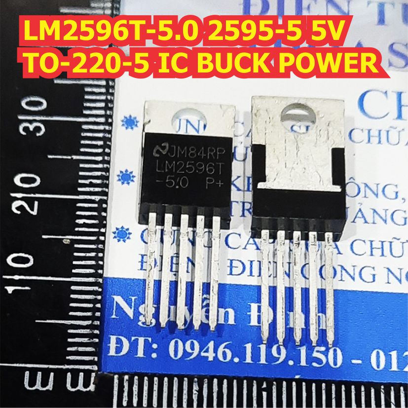 5 con lm2596t-5.0 2596 5 lm2596 5v to-220-5 ic buck power kde2818