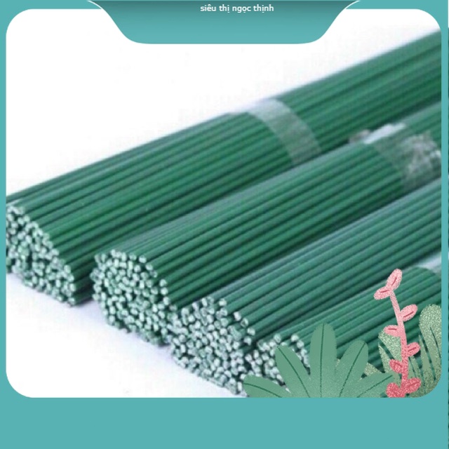 D8121 Cành kẽm 2mm, set 20 cành, làm hoa handmade nhiều cỡ