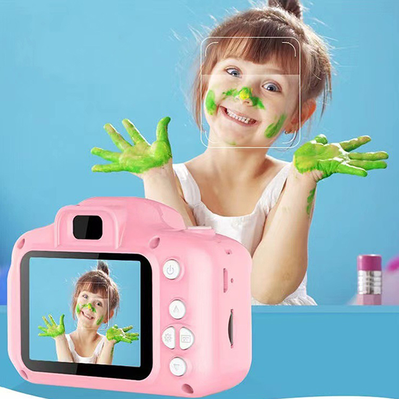 Mini Children Camera X2 Digital Vintage Camera Educational Toys Kids Projection Video Camera Outdoor Photography Toy Gifts. 