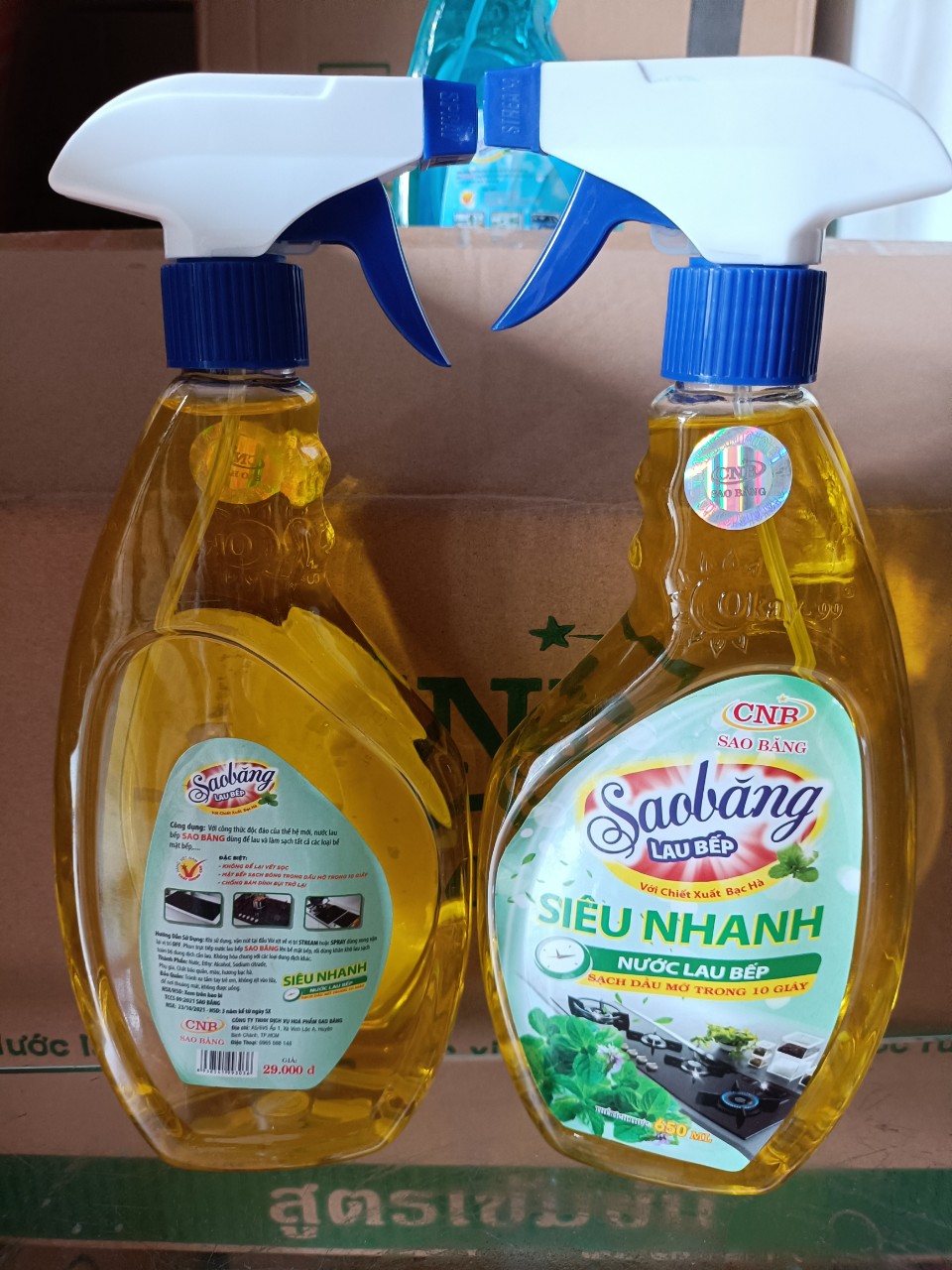 nước lau bếp sao băng - cao cấp