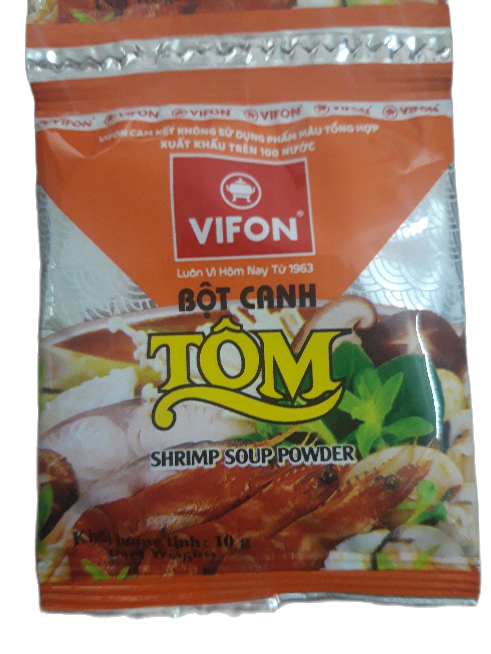 Bột canh Tôm Vifon 1 dây (10 gói × 10g)