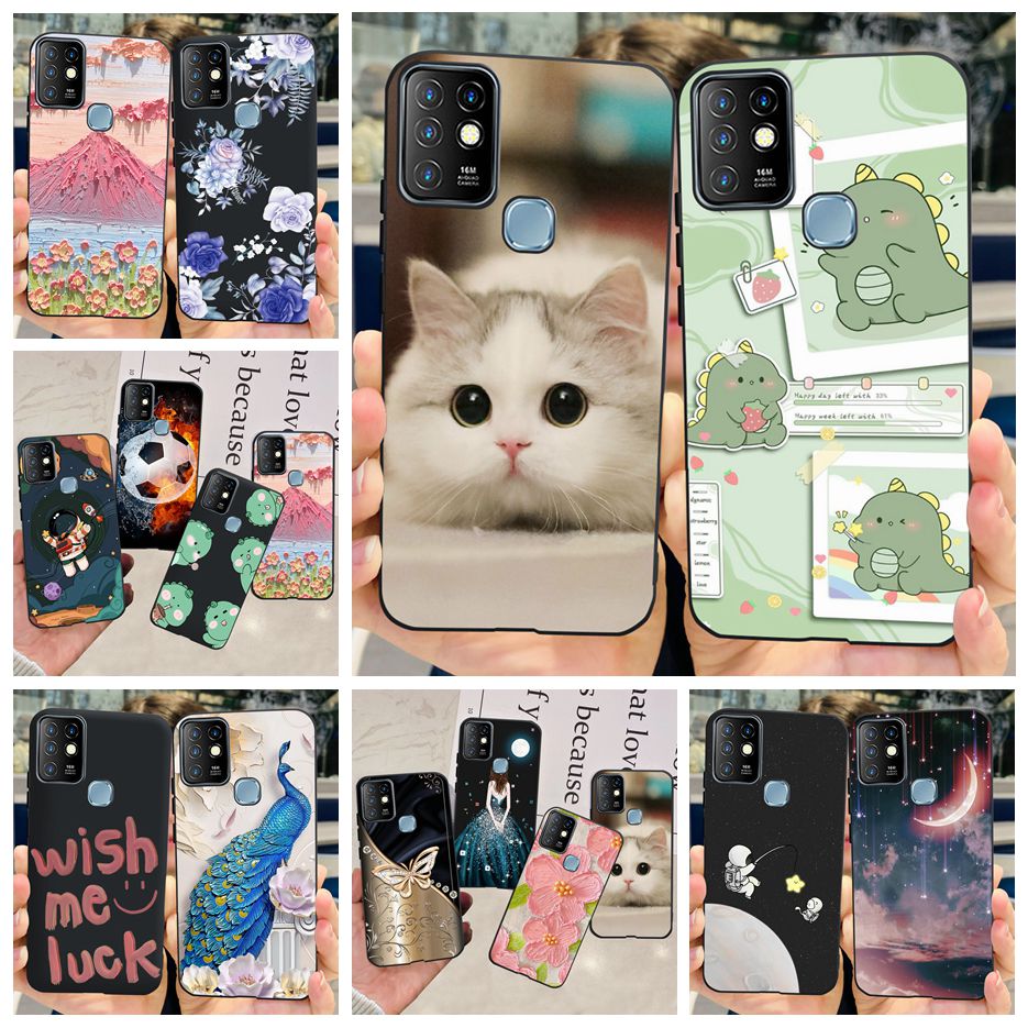 Uonevic%20High%20Quality%20For%20Infinix%20Hot%2010%20Case%20X682B%20X682C%20Cute%20Painted%20Cover%20Soft%20Silicone%20Phone%20Case%20For%20Infinix%20Hot%2010%20Hot10%20Back%20Cover%206.78''%20Coque%20-%20Image%202