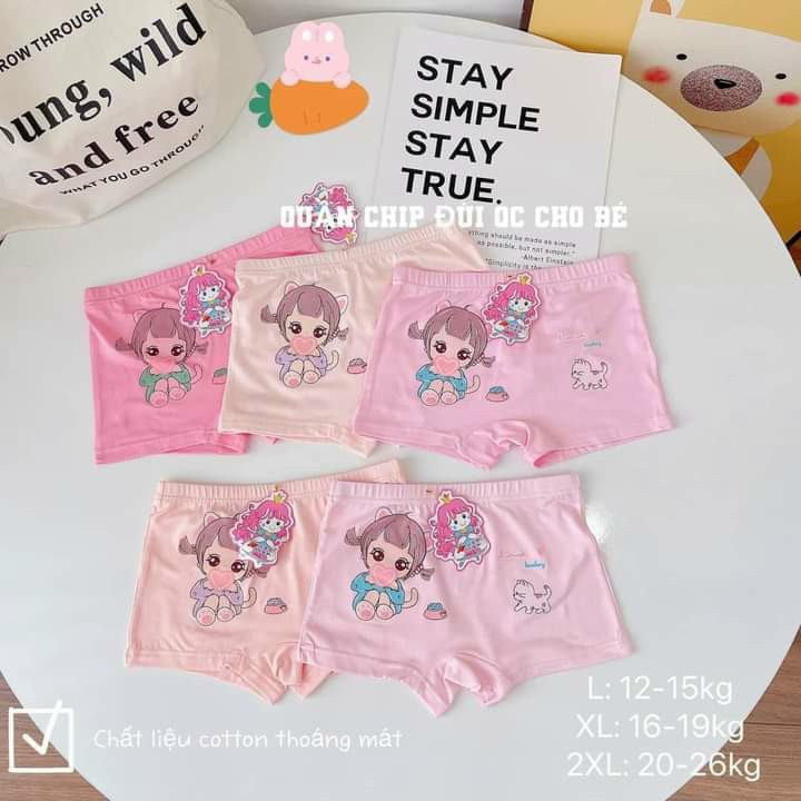 Set 10 quần chip cho bé từ 9-30kg