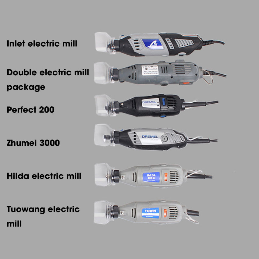 New Shield Dụng cụ xoay tập tin đính kèm phụ kiện cho Dremel máy khoan nhỏ Máy Nghiền Cỡ Nhỏ Bìa trường hợp phụ kiện công cụ điện
