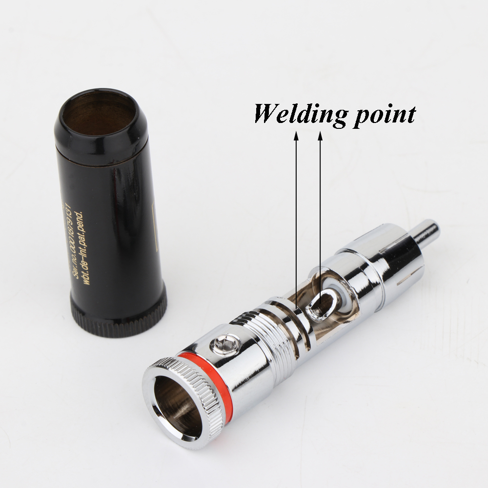 01 JACK RCA WBT - Đường kính 9mm Cao Cấp