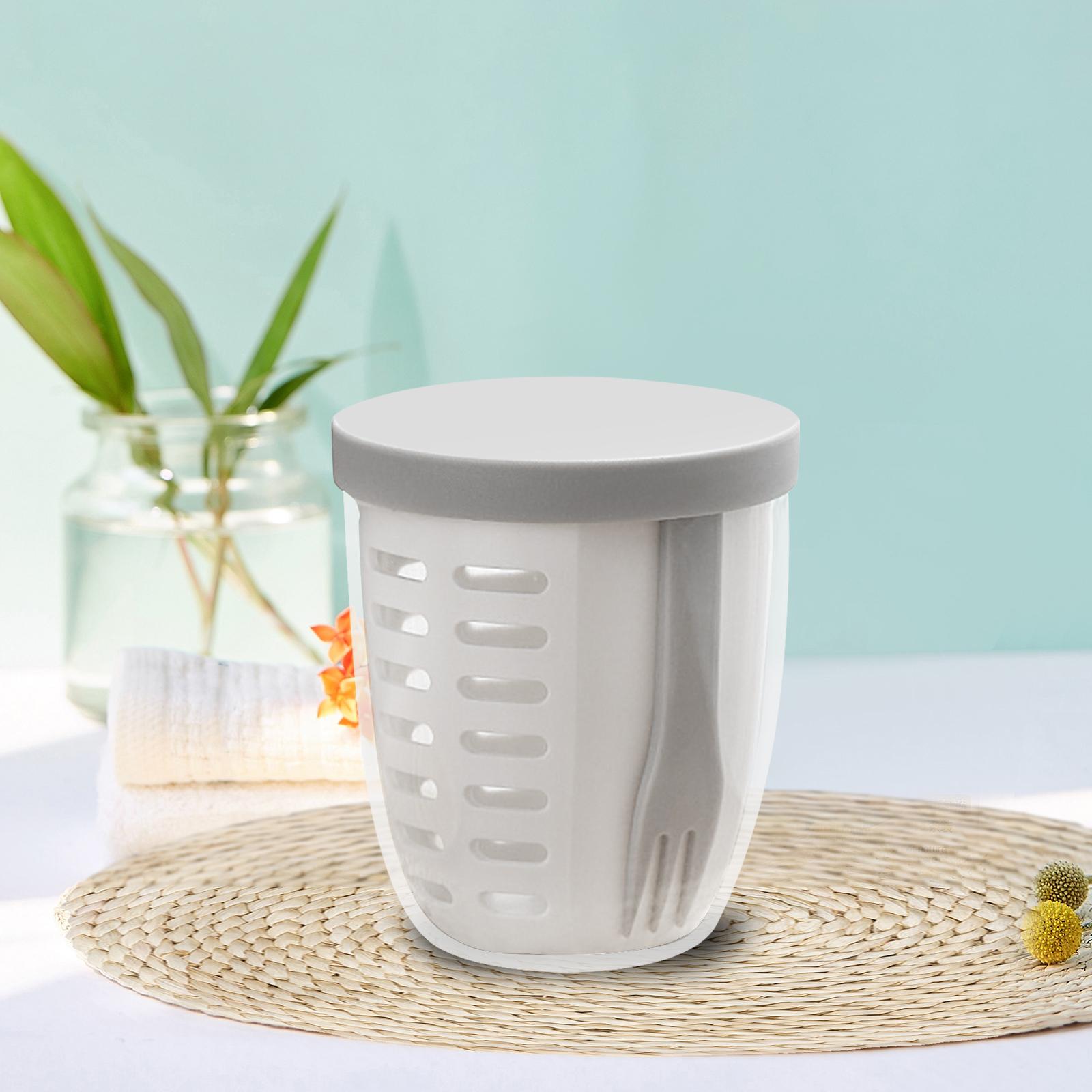 Oshhni salad cup với ngã ba với ngã ba 600ml ăn sáng ly cho bữa ăn sữa chua ăn sáng