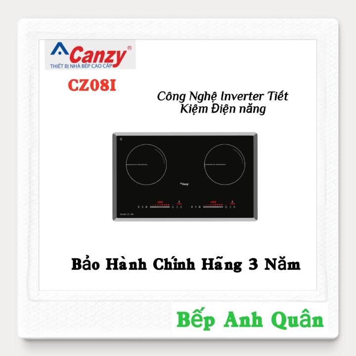 Bếp Điện Từ Cao Cấp INVERTER CANZY CZ08I