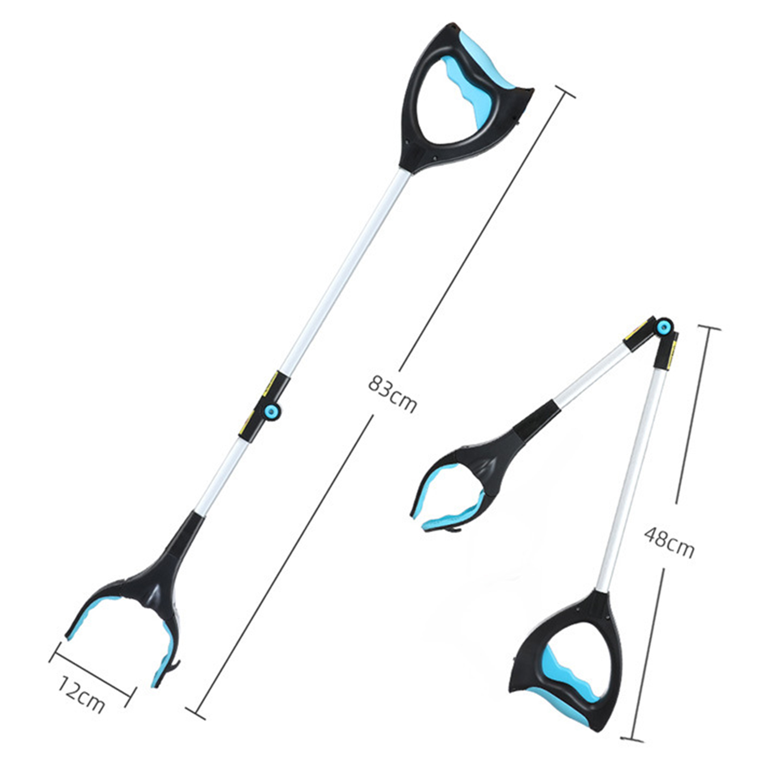 Farfi Đáng tin cậy Bền Grabber Có Thể Gập Lại Grabber Reacher Công Cụ Với Ánh Sáng Trọng Lượng Nhẹ Thùng Rác Picker Cho Dễ Dàng Pick-up tay cầm dài Thiết Kế Đa Năng dụng cụ kẹp gắp