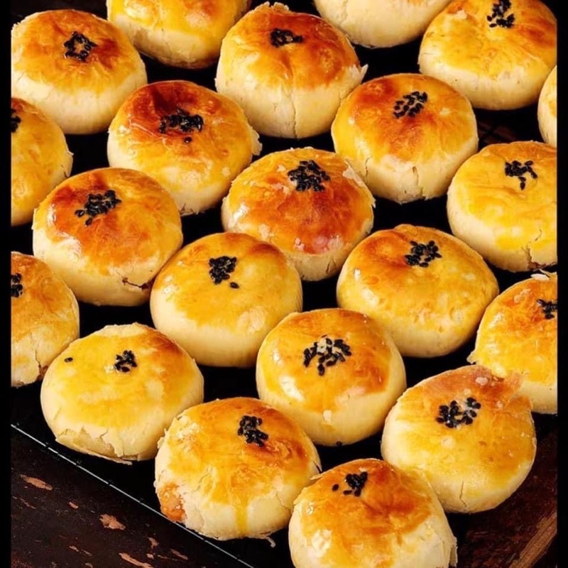 (FREESHIP) 1KG BÁNH TRỨNG  NHÂN TAN CHẢY SIÊU NGON