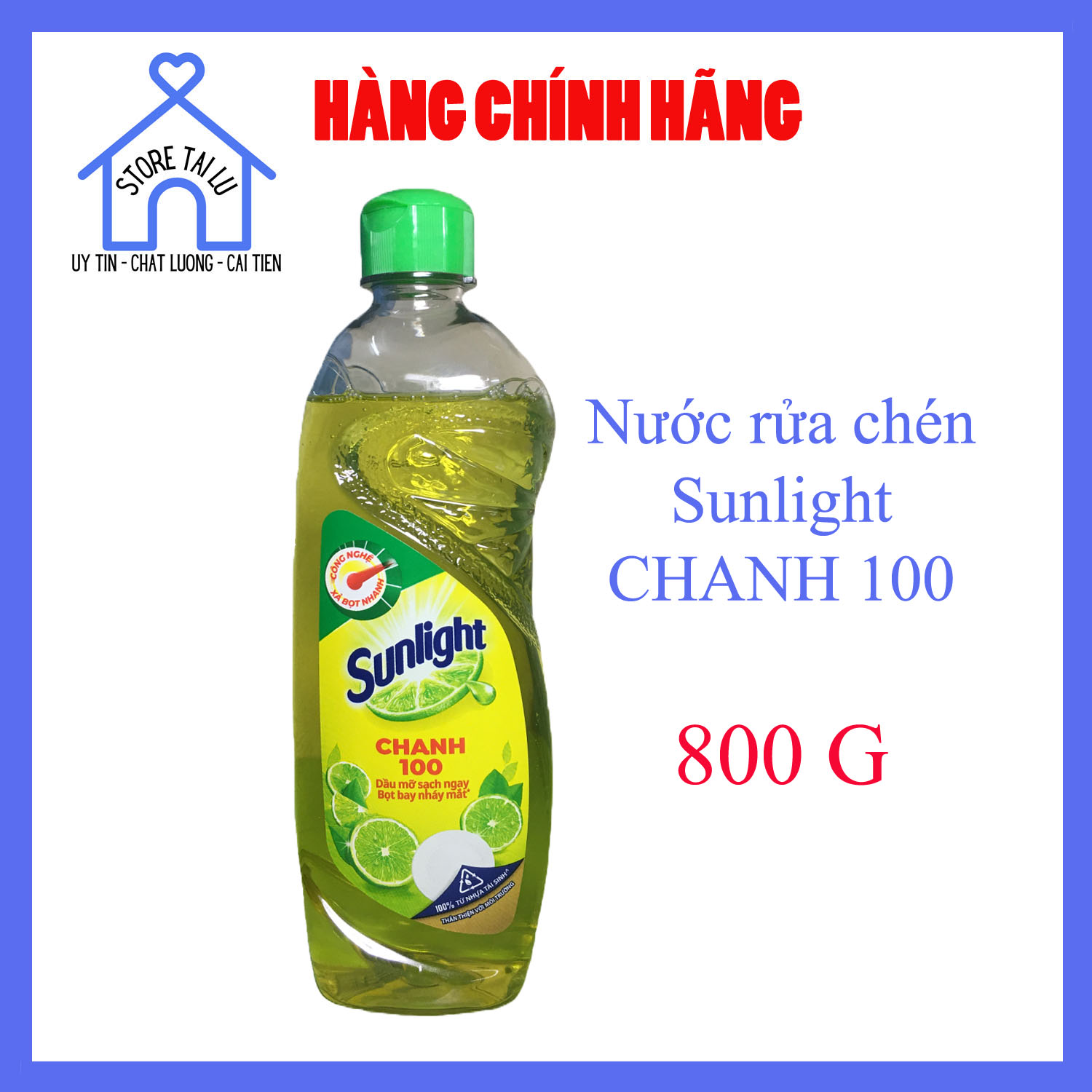 Nước rửa chén Sunlight 800g (Nhiều loại) | STORE TÀI LƯ