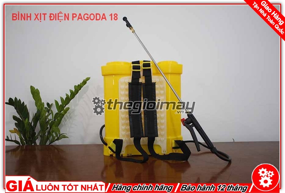 [HCM]Bình Xịt Điện PAGODA 18D - 18 lít