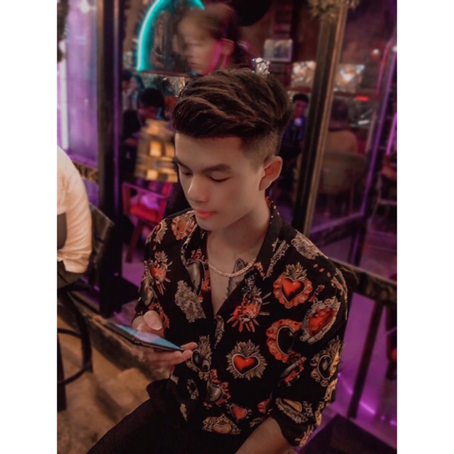 Sơ mi nam hình trái tim