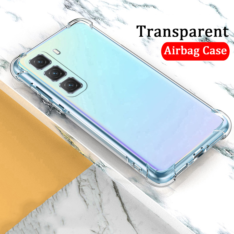 Phone case infinix Hot 50 Pro 50i Soft Transparent Full Protection shockproof Armor Back Cover infinix Hot 50i 50Pro. 