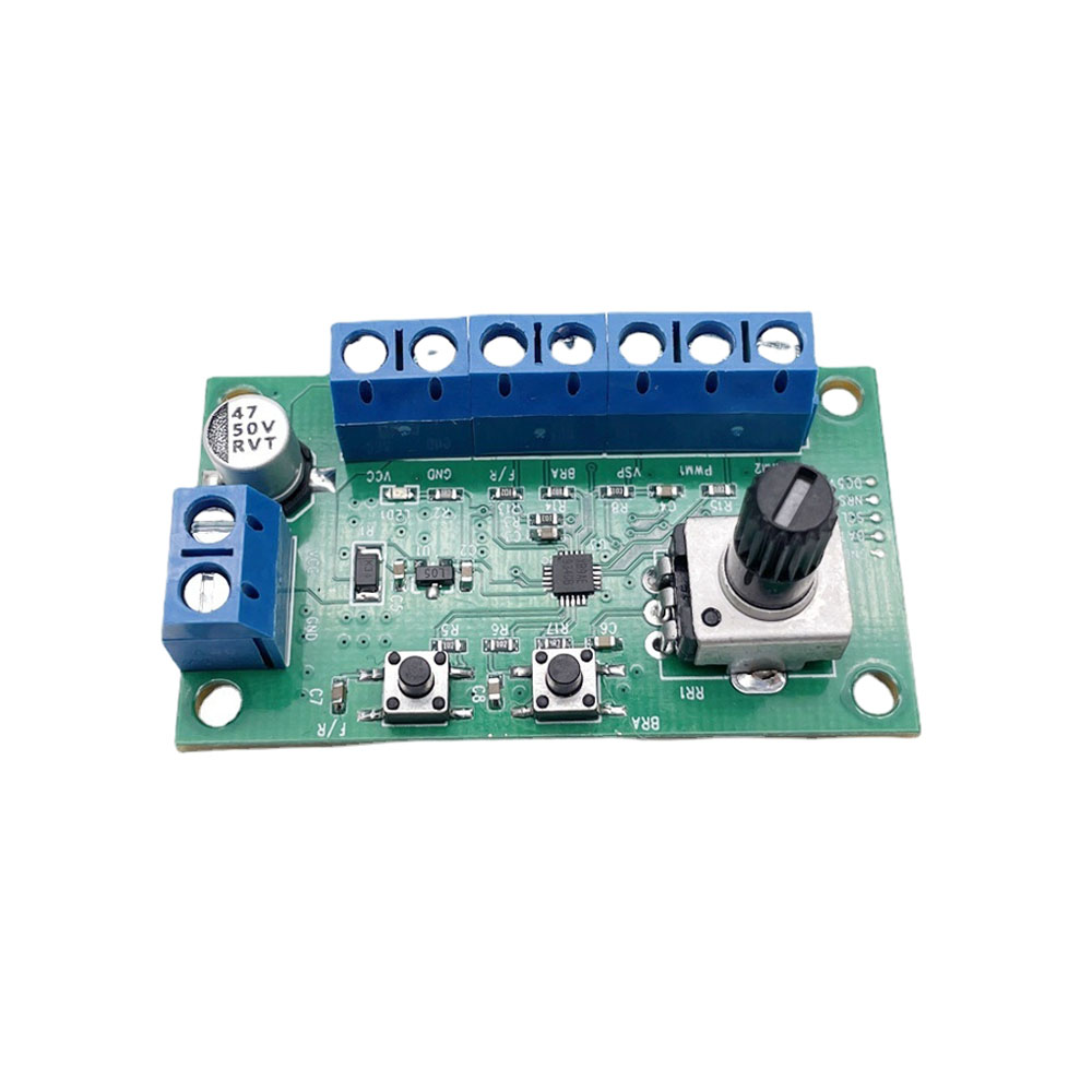 12V Brushless DC Motor Speed Controller 2A Max Motor Speed Adjustable Board DC Motor PWM Forward and Reverse Control Module