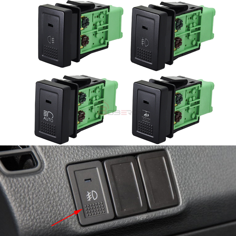 Car Front Rear Fog Light Camera Recorder Monitor Headlight Switch