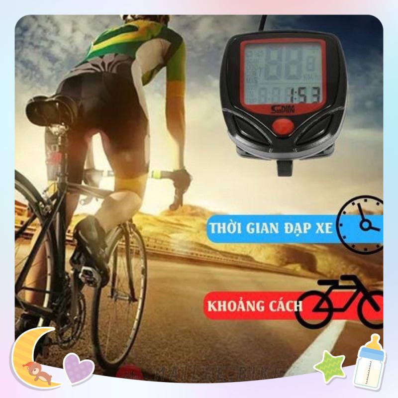 đồng hồ đo tốc độ xe đạp .