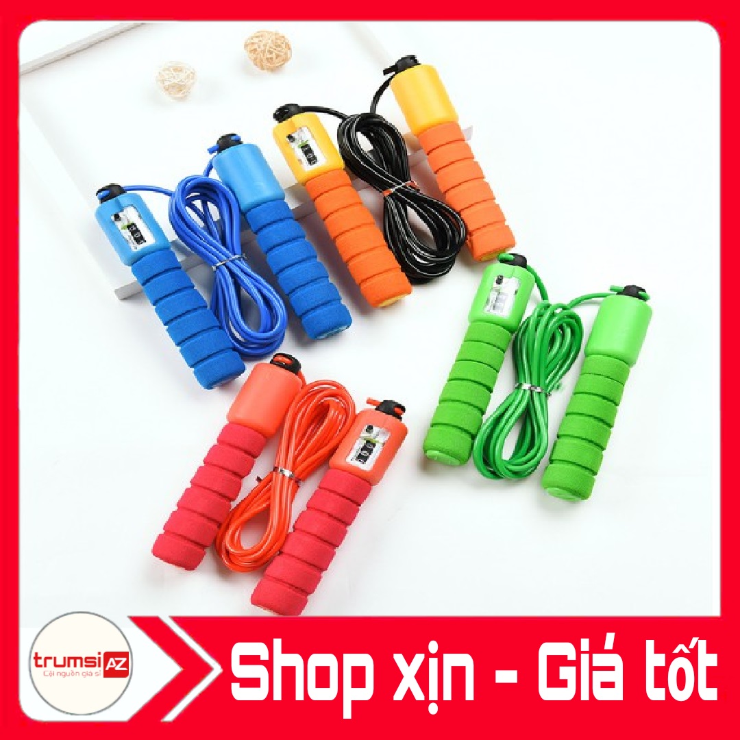 Dây Nhảy Tập Thể Dục Thể Thao Có Bộ Đếm Số Lần Nhảy - Dụng Cụ Tập Gym Thông Minh