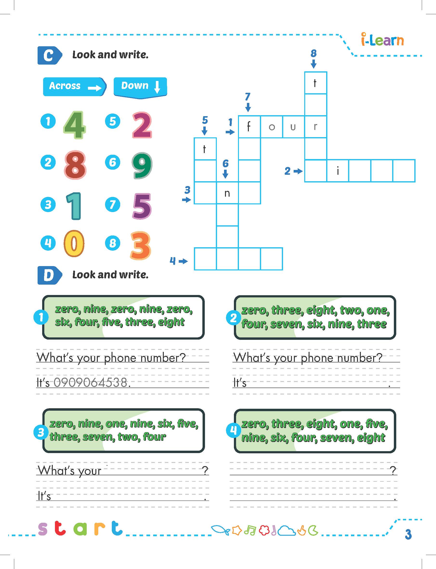 Sách - dtpbooks - i-Learn Smart Start 3 Workbook