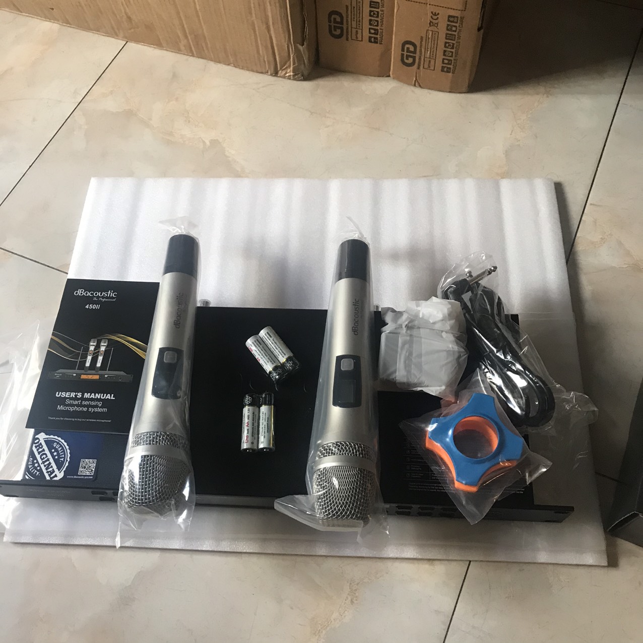 Micro không dây db acoustic 450ii v2 - năm 2023- hàng chính hãng - gia khang audio