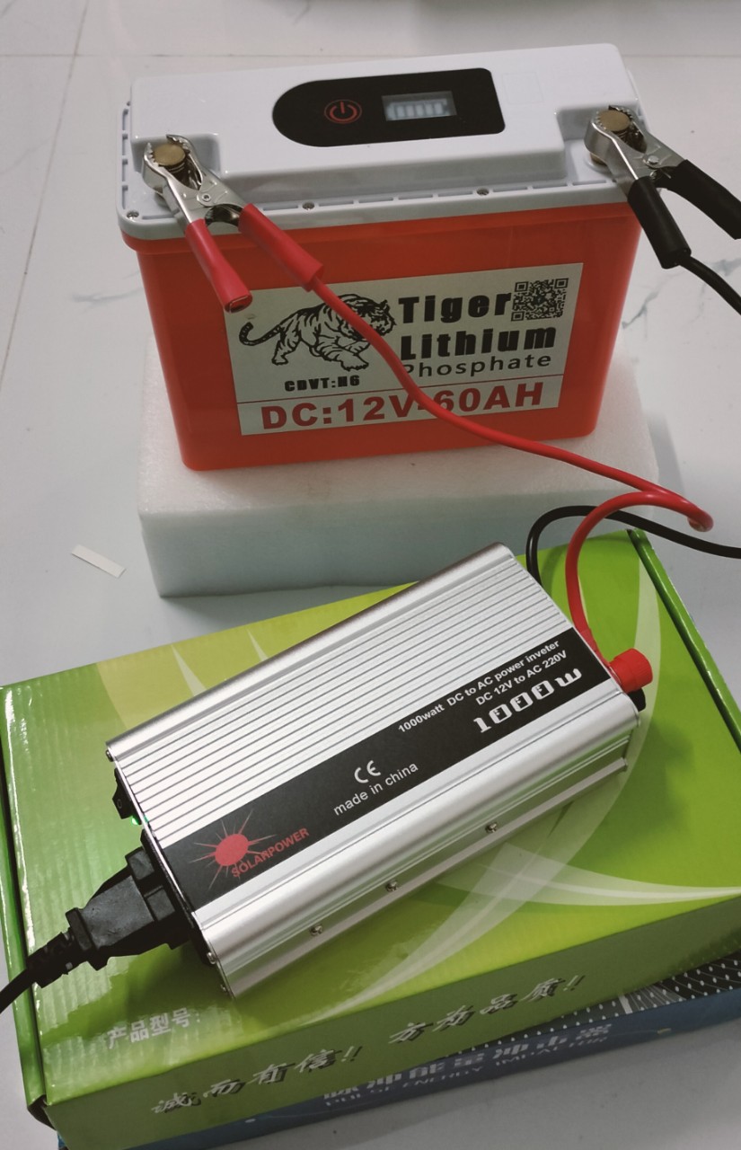 Bộ Kích Điện 1000W - 12V lên 220v Solarpower