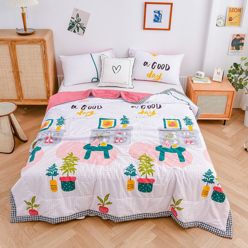 CHĂN HÈ - VẢI ĐŨI MÁT MẺ - CHẤT LƯỢNG - HOME