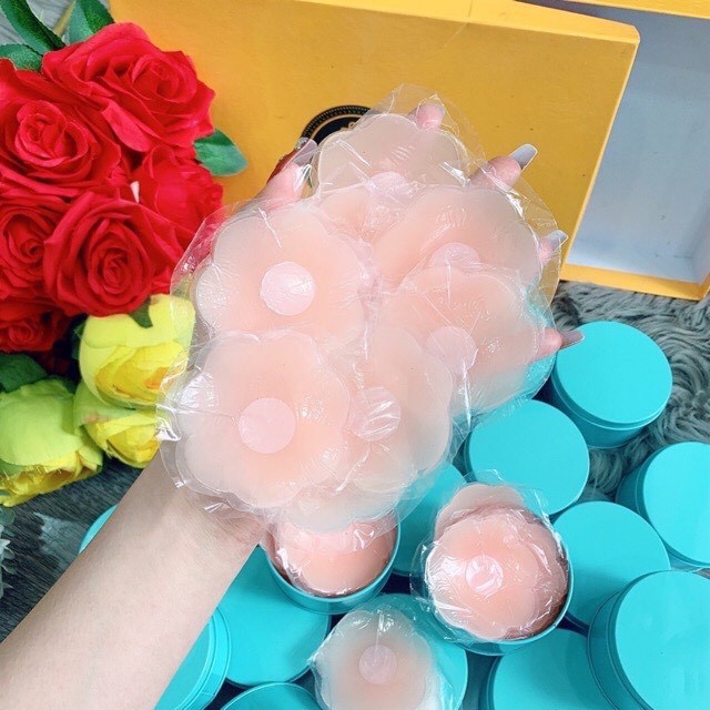 Hộp 10 miếng dán ty silicon