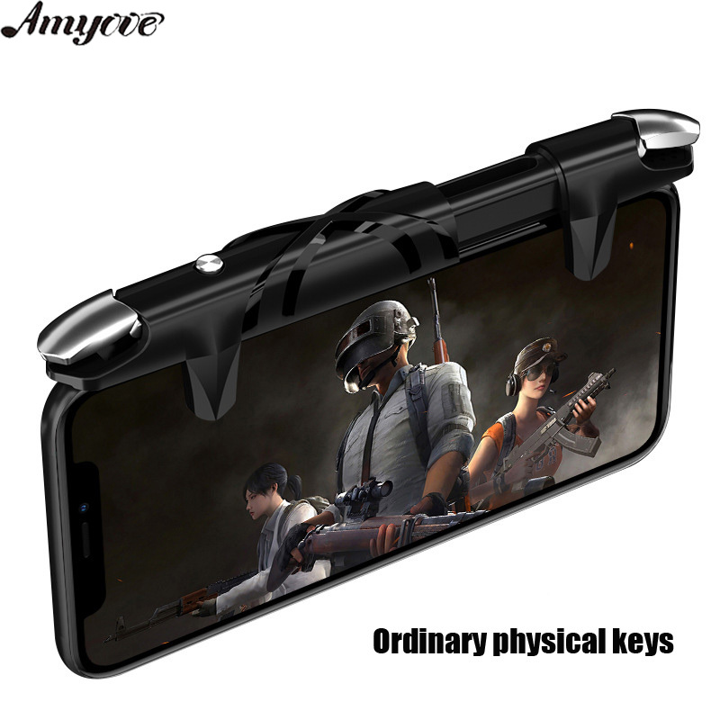 G5 Dụng cụ điều khiển trò chơi điện thoại di động cho trò chơi pubg nút kích hoạt Gamepad tương thích cho Android/điện thoại thông minh IOS