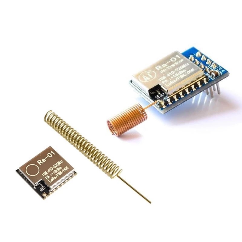 Mạch Thu Phát RF Lora SX1278 433Mhz Ra-01 UART