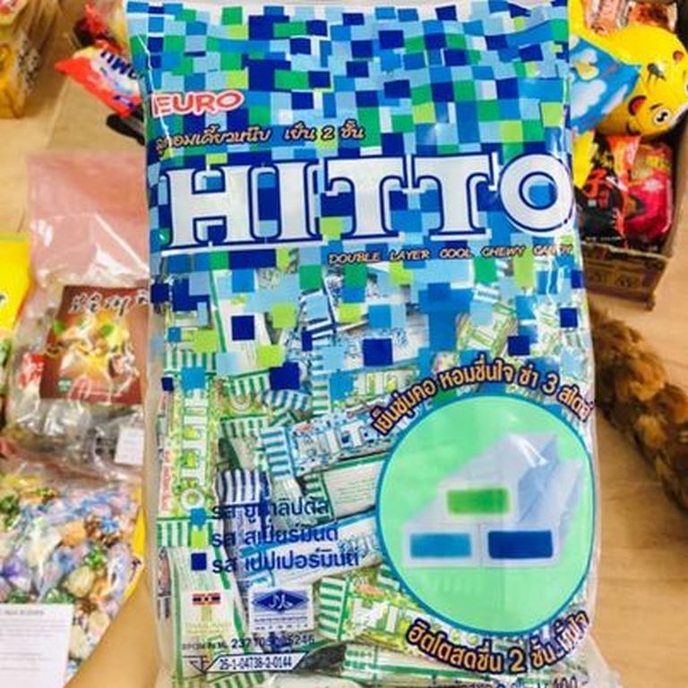 Kẹo Hitto Bạc Hà Thái Lan 300G - Cực Ngon