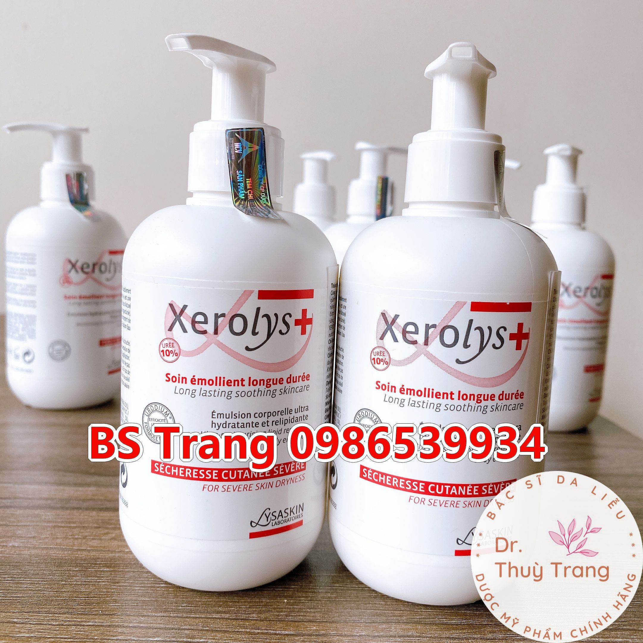 Nhũ tương xerolys + 200ml dưỡng ẩm và tái tạo lipid