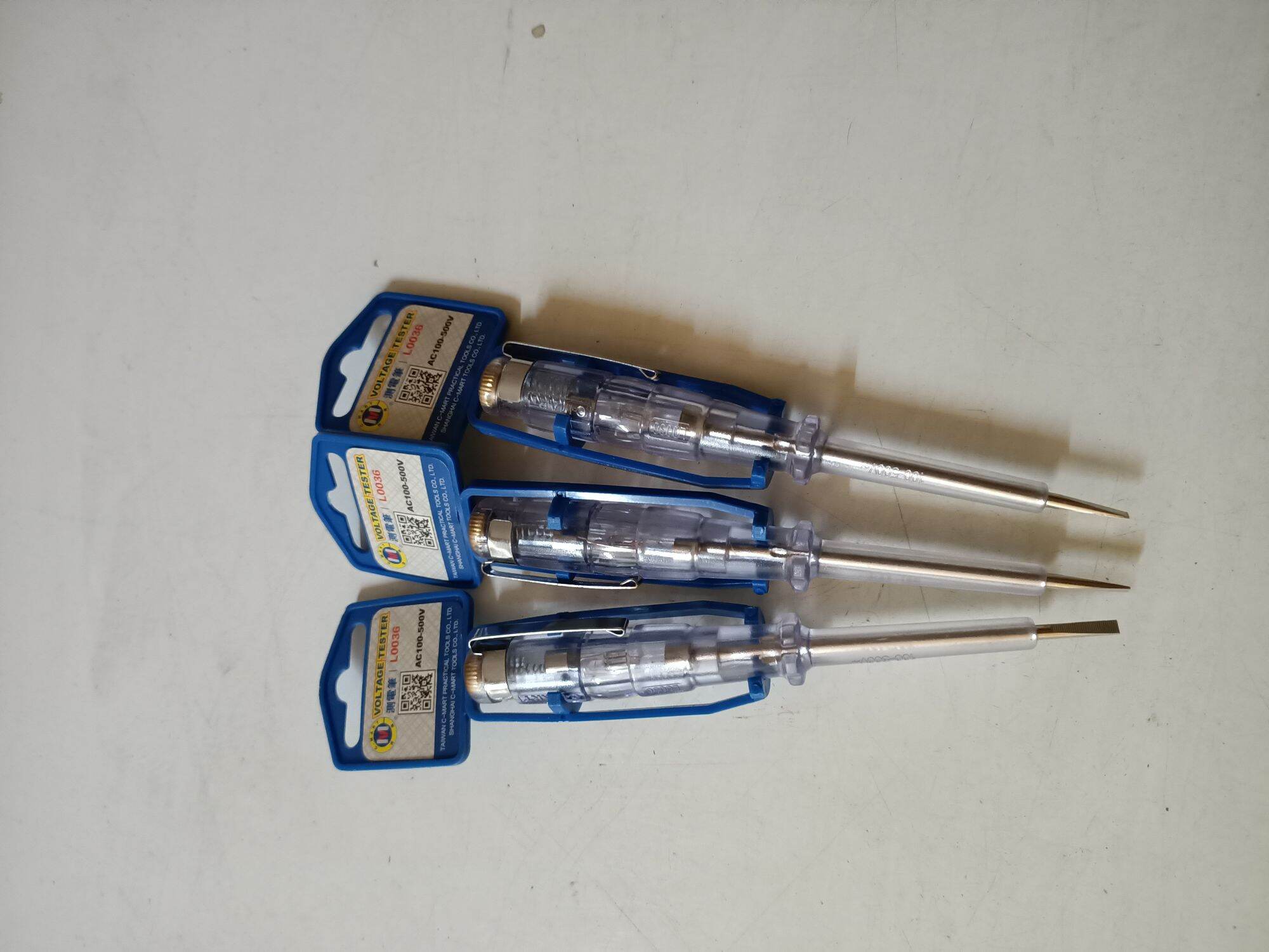 Bút thử điện AC100-500V 145mm C-Mart L0036
