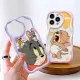 Hontinga for Realme C61 C63 Back Cover Tom and Jerry Soft Texture Phone Case Wavy Edge Silicone Cover. 