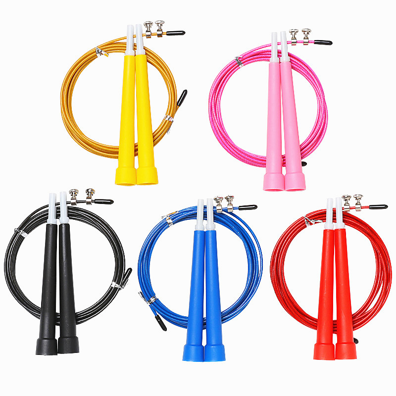 【zhuojie MALL】1PC 3M Ropes Cable Steel Adjustable Fast Speed ABS Handle ...