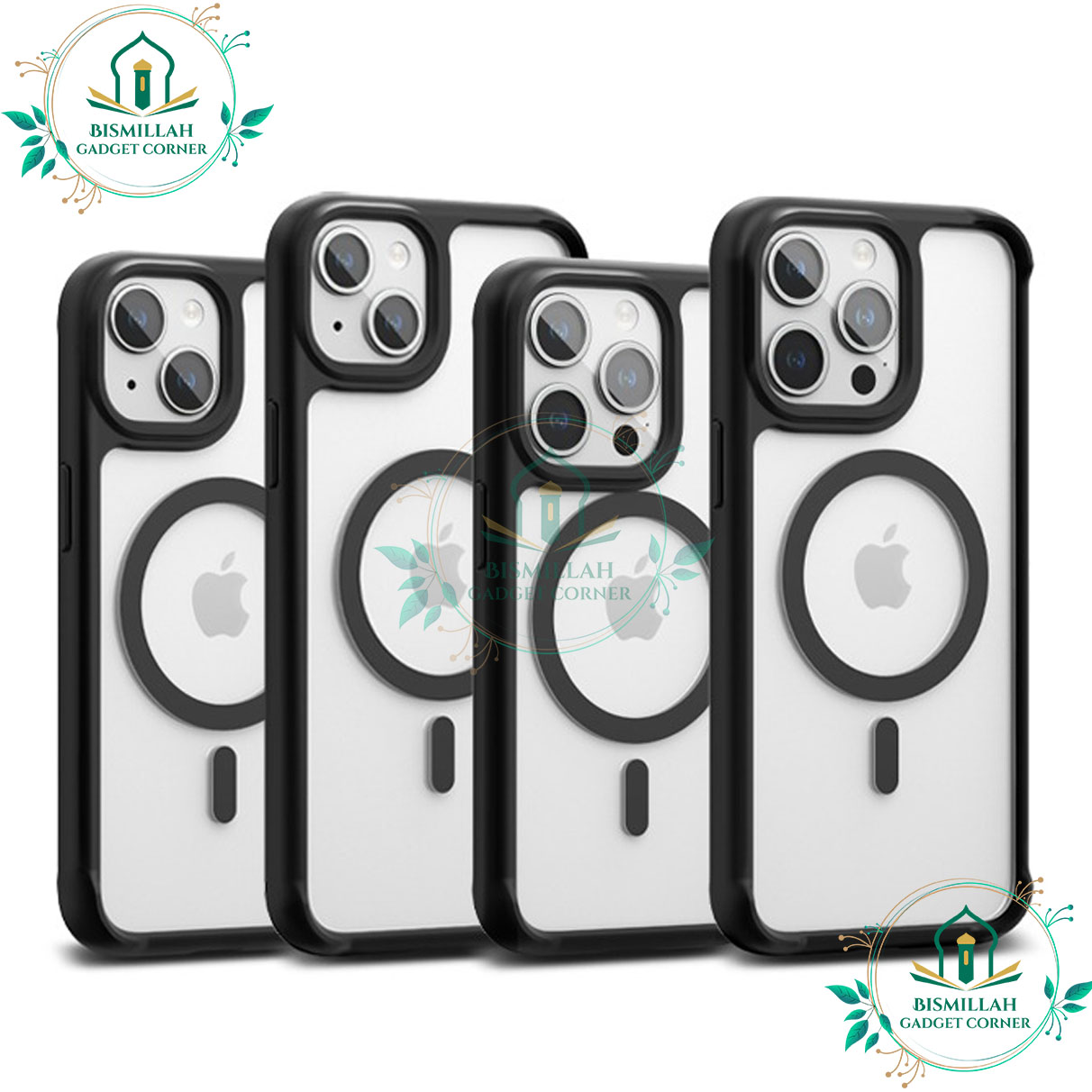Acrylic Crystal Clear MagSafe Case for Apple IPhone 15 Clear.