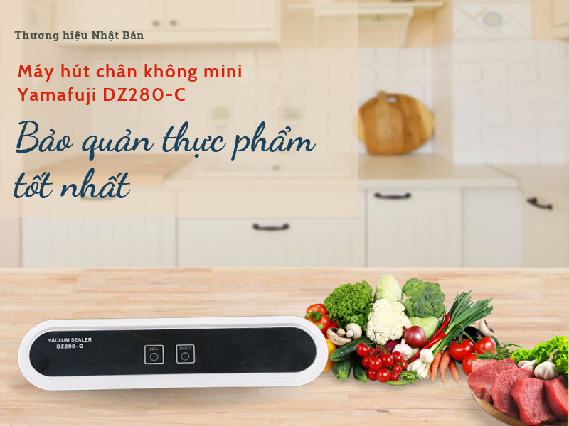 Máy hút chân không mini Yamafuji DZ280-C