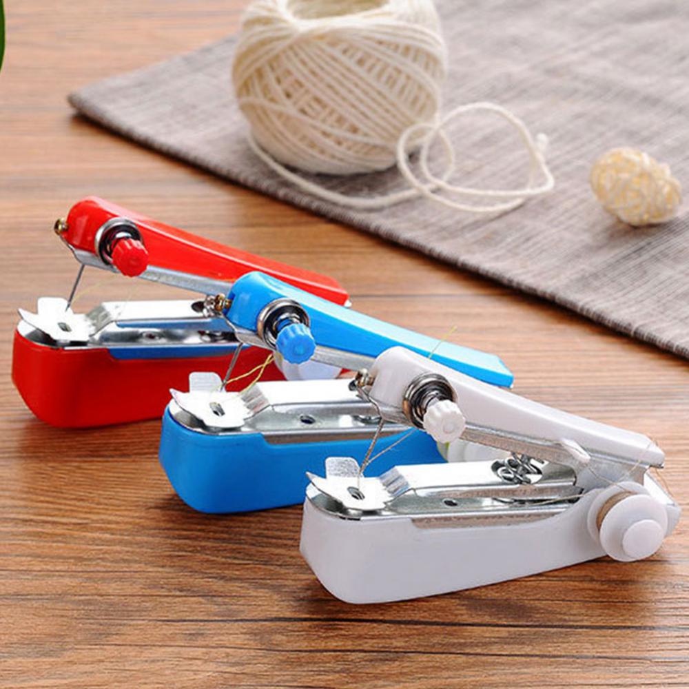 Mini Handicrafts Device Handheld Home Accessories Tools Needlework Multifunctional Quick Repairing Stitch Manual Sewing Machine. 